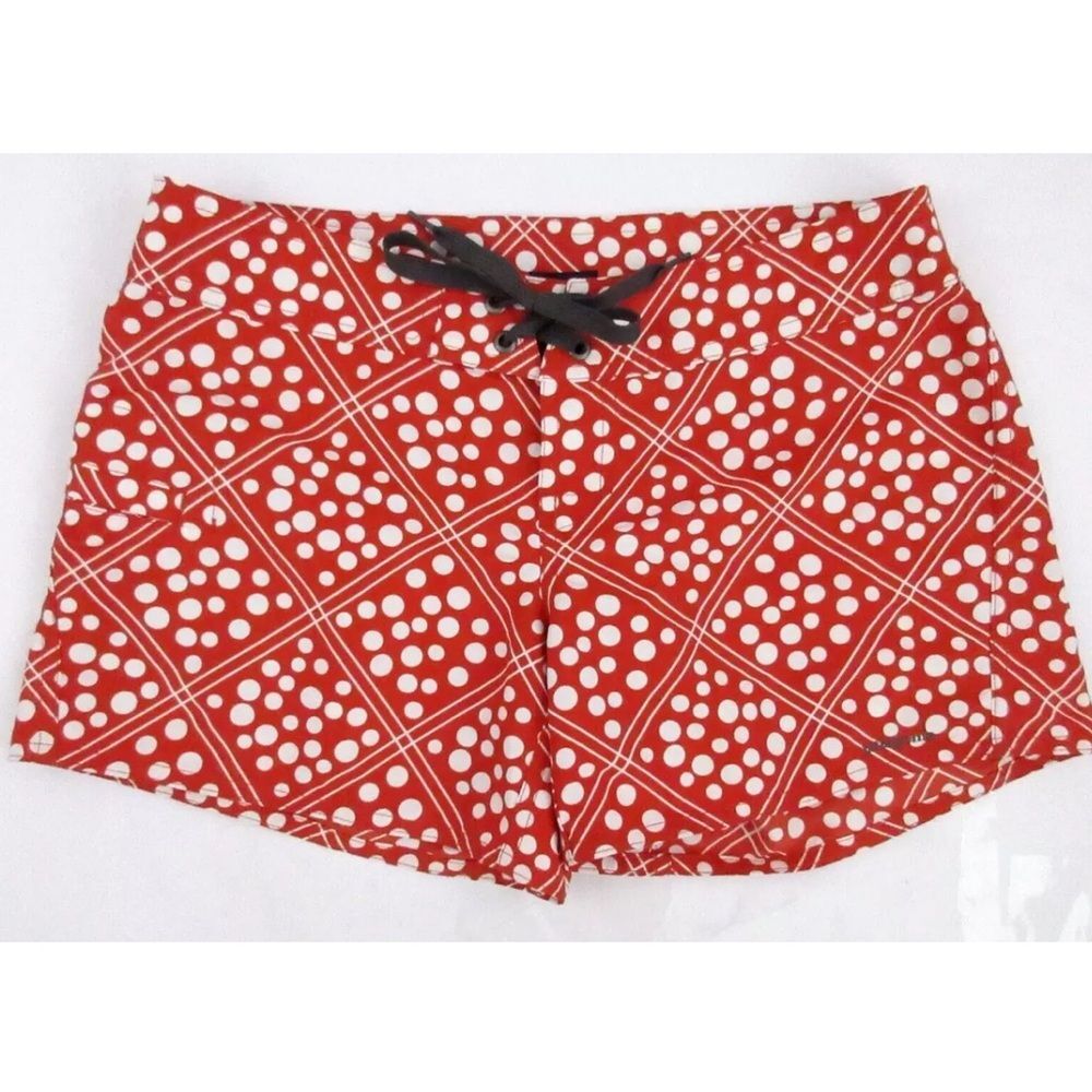 Patagonia Wavefarer Polka Dot Board Shorts 4 NWOT fusion sunset 🌅